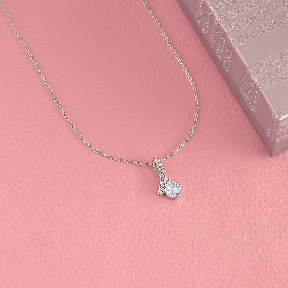 Pendant Necklace to Loving Mum - with Luxury Box