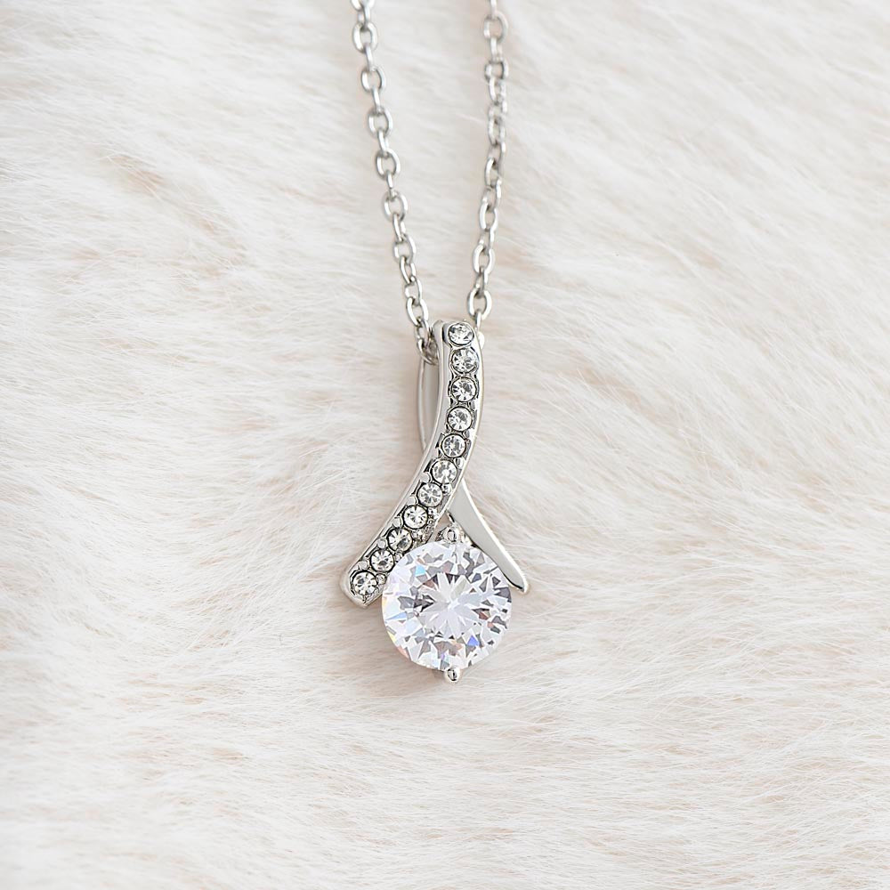 Pendant Necklace to Loving Mum - with Luxury Box